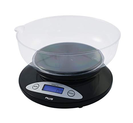 AWS Bowl Gram Scale - 2,000 Gram Capacity